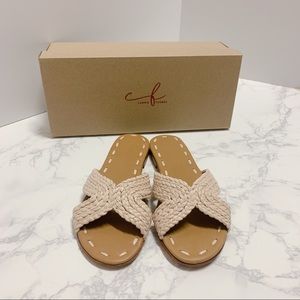 NIB Carrie Forbes x J. Crew Salon Sandals 37